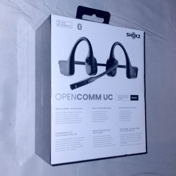 Shokz Open Comm UC Wireless Bone Conduction USB Headset - Picture 5 of 7